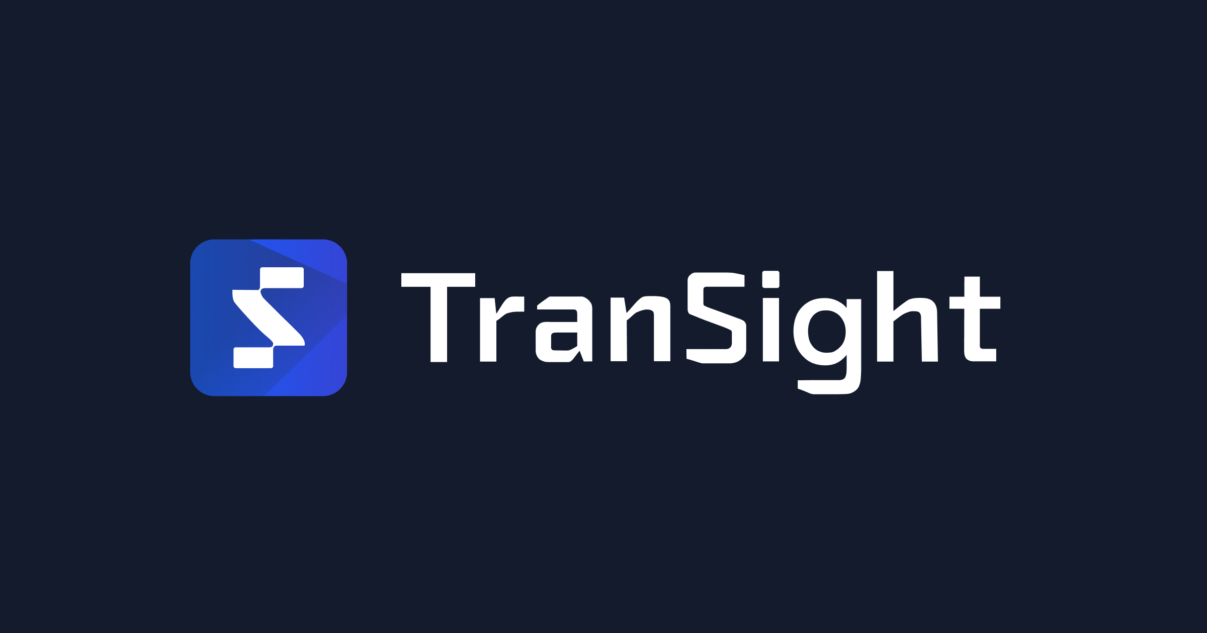 TranSight | Blockchain Intelligence & Compliance